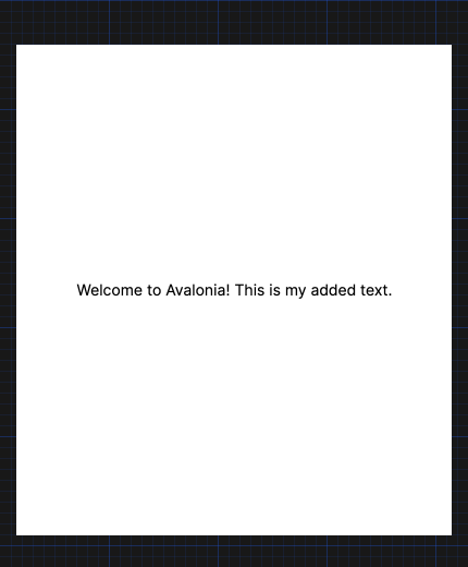 Prévisualiseur XAML Avalonia